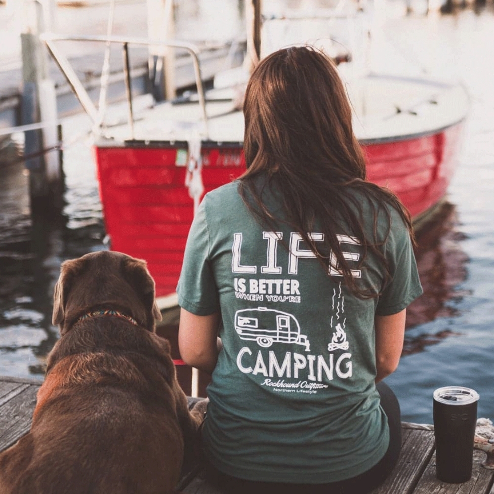 Life is better camping Tee